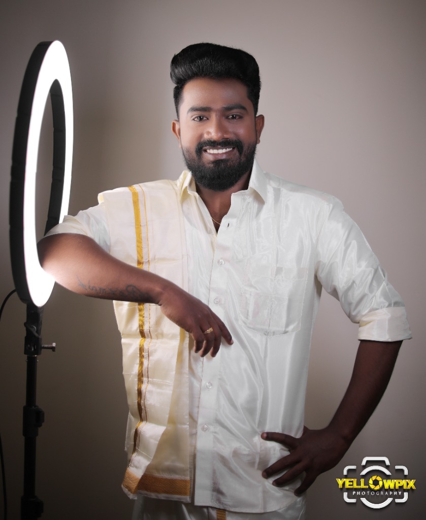 Traditional Dhoti Groom